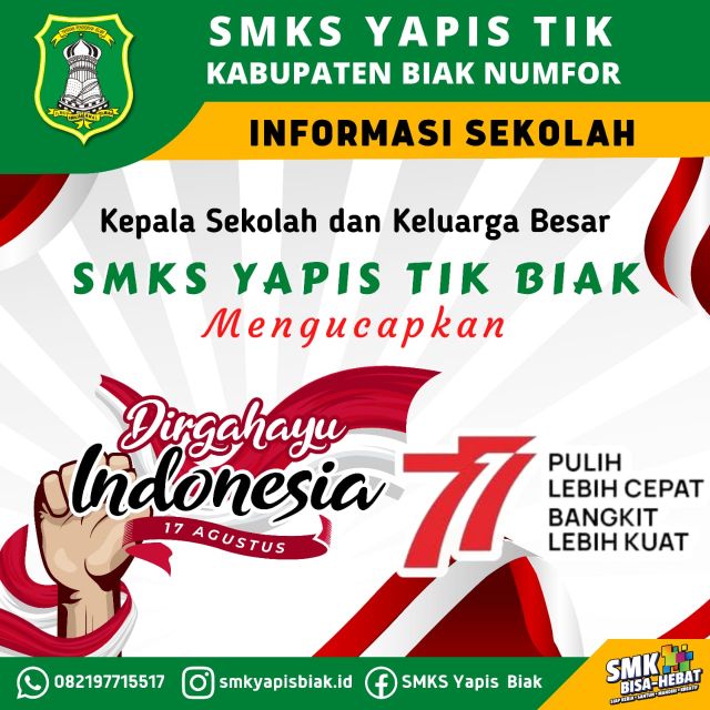DIRGAHAYU RI KE 77