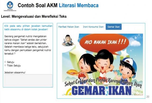 Tahun Depan UN diganti Asesmen Kompetensi Minimum, ini Contoh Soalnya 