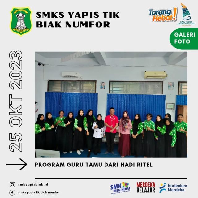 Program Guru Tamu dari Hadi Ritel