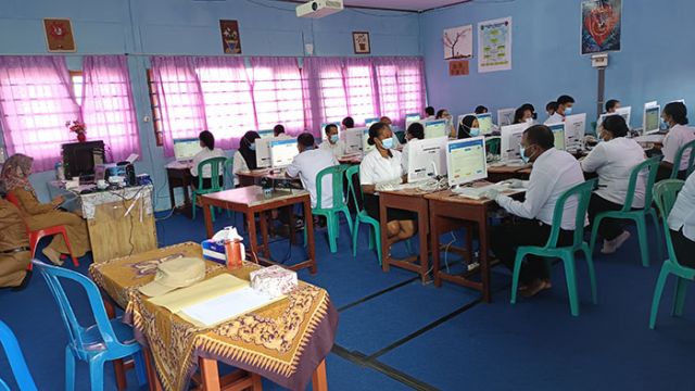 Ujian On line Penerimaan Guru Honor Program K3