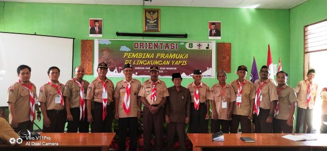 Orientasi Pembina Pramuka di Lingk. Yapis Biak Thn 2020
