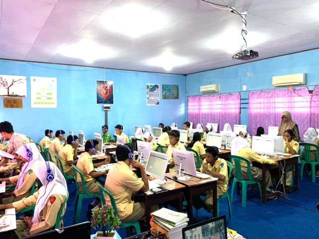 Kegiatan Seleksi Tes VIERA Vocational Institution English Readiness Assessment 